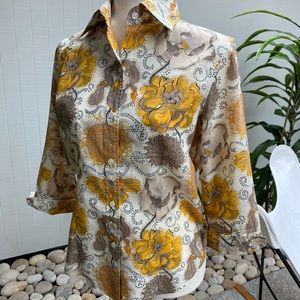 Floral Printed Classic Blouse